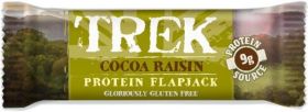 Trek Cocoa Raisin Protein Flapjack 50g x16