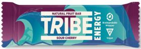 TRIBE Energy Sour Cherry Vegan Energy Bar (42gx16)