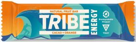TRIBE Energy Cacao Orange Vegan Energy Bar (42gx16)