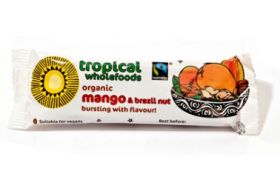Tropical wholefoods Fair trade & Organic Mango & Brazil Nut 40g x24