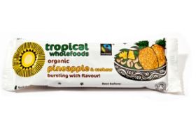 Tropical wholefoods Fair trade & Organic Pineapple & Cashew Nut 40g x24