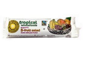 Tropical wholefoods Fairtrade & Organic 5 Fruit Salad 40g x24
