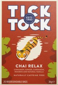 Tick Tock Wellbeing Chai Relax 20's