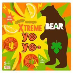 Bear Sour Mango XTREME Yoyo's 20g x 5 (1 pack)