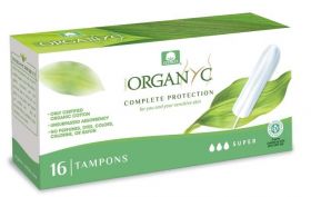 Organ(y)c Tampons Super 100% cotton 16pcs (GOTS certified)