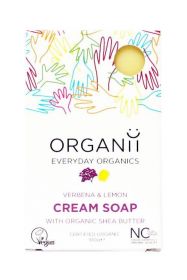 Organii Cream Soap Verbena & Lemon Org (NCS) 100g