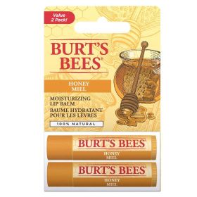 Burts Bees Lip Balm - Honey Duo Pack x6