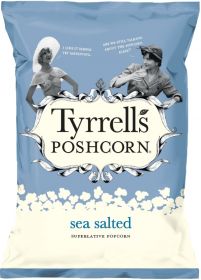 Tyrrells Sea Salted Superlative Poshcorn 17g x24