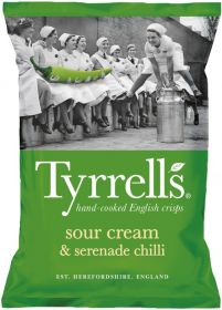 Tyrrells Dorset Sour Cream & Serenade Chilli 40g