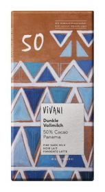 Vivani ORG Milk 50%, Coconut Blossom Sugar Chocolate 80g