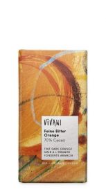 Vivani ORG Fine Dark Orange Chocolate 100g