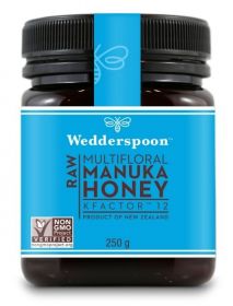 Wedderspoon KFactor 12 Raw Manuka Honey 250g x6 