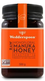 Wedderspoon KFactor 12 Raw Manuka Honey 500g-Single