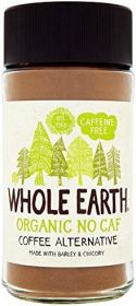 Whole Earth Organic Nocaf Instant Coffee Alternative (Barley and Chicory Blend) 100g x9