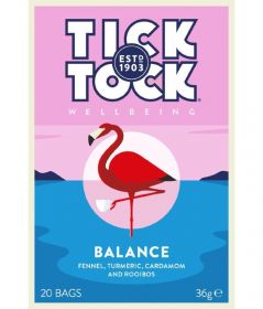 Tick Tock Balance Fennel, Turmeric, Cinnamon and Rooibos Tea (20's) 36g