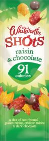 Whitworths Raisin & Chocolate Shots 25g