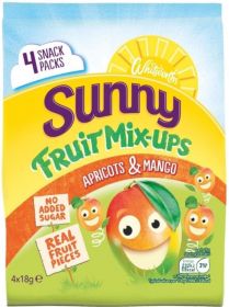 Whitworths Sunny Mix Ups Apricot Mango (4x18g)