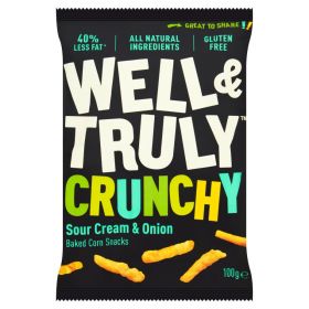 Well&Truly Crunchy Sour Cream & Onion 30g