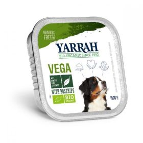 Yarrah Dog Food Vegetarian Chunks With Rosehips 150g
